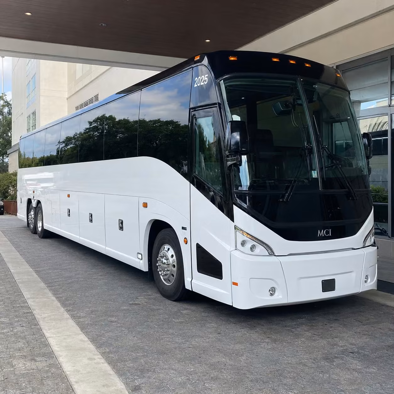 56 passenger charter bus