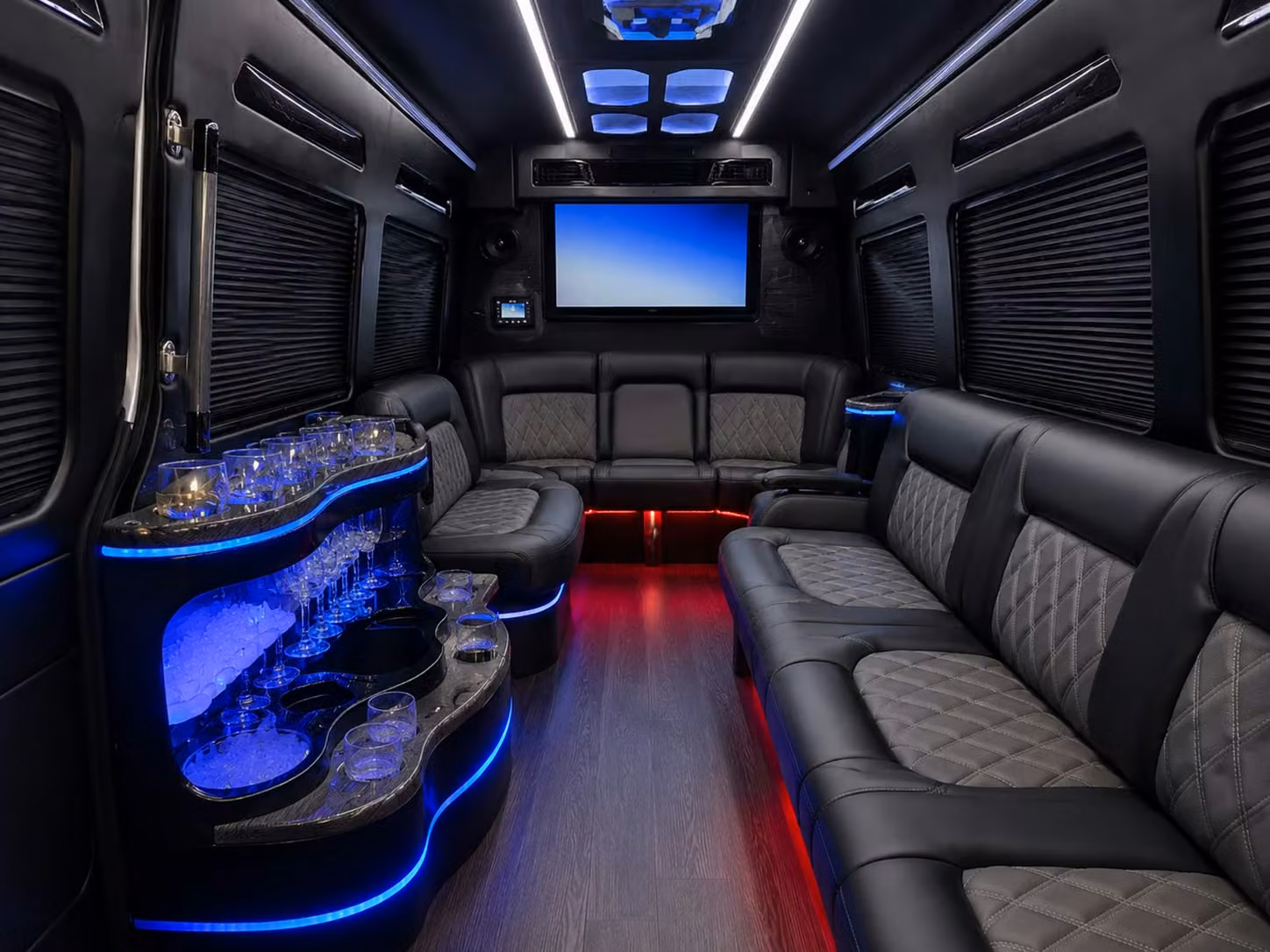 des moines wedding reception venue transportation and shuttle services